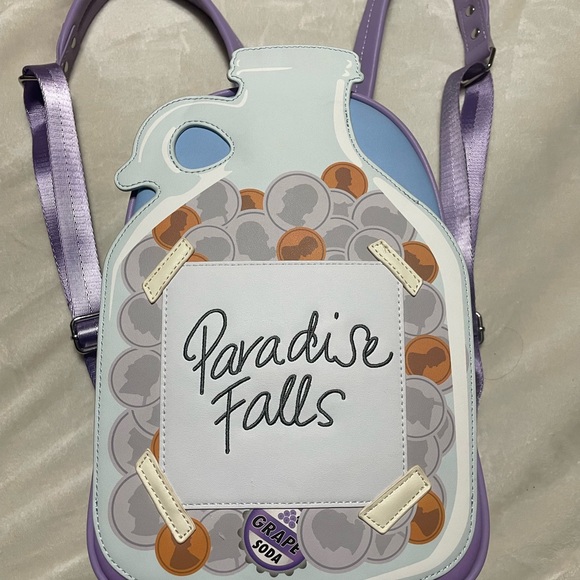 Loungefly Disney✨ Pixar UP Paradise Falls Adventure Is Out There Mini Backpack - Picture 7 of 11
